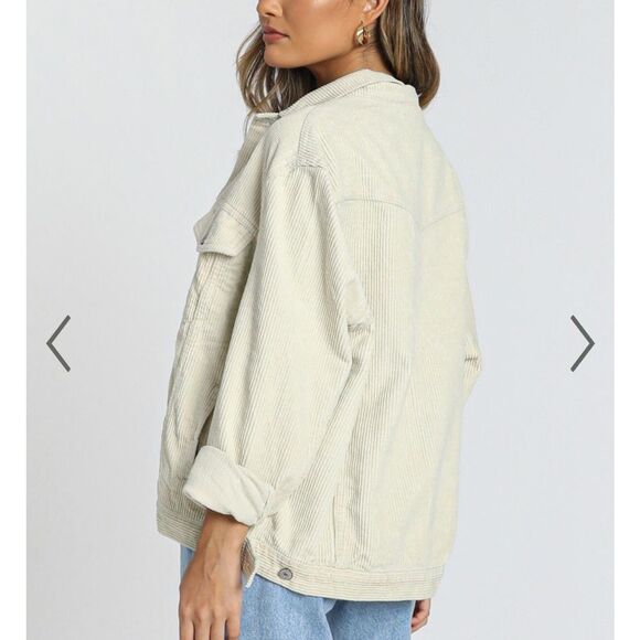 Showpo corduroy trucker jacket - Picture 3 of 4